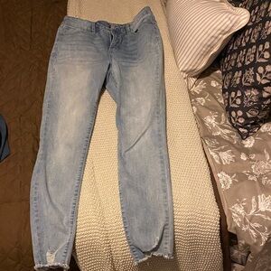 Light Blue curvy skinny Jeans
